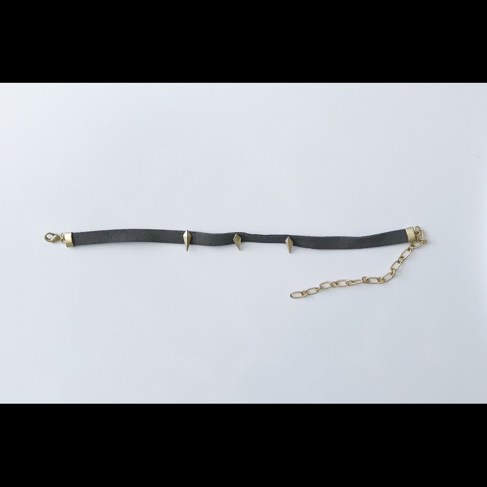 Grey and Gold Choker